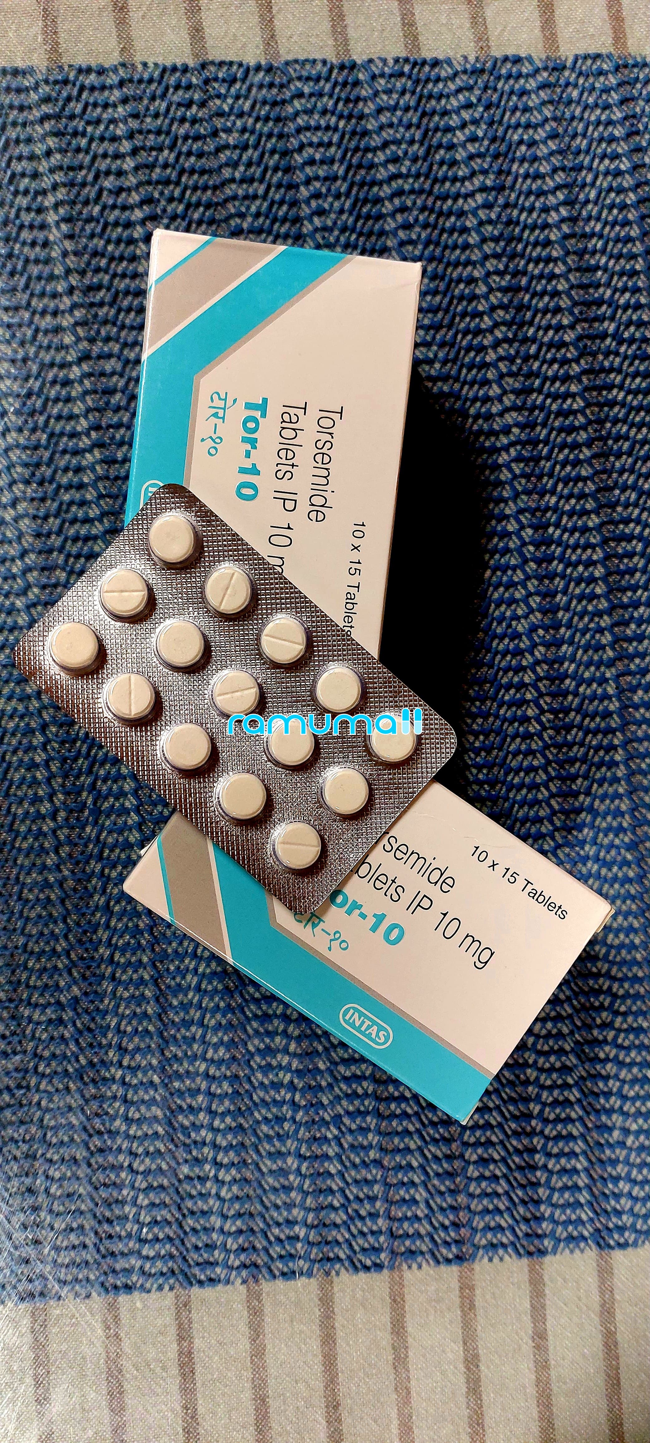 토르 10mg (토르세미드, torsemide) 직구 후기
