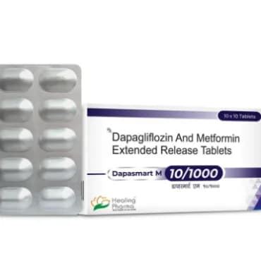 다파스마트 M 10/1000( Dapagliflozin 10mg + Metformin 1000mg )
