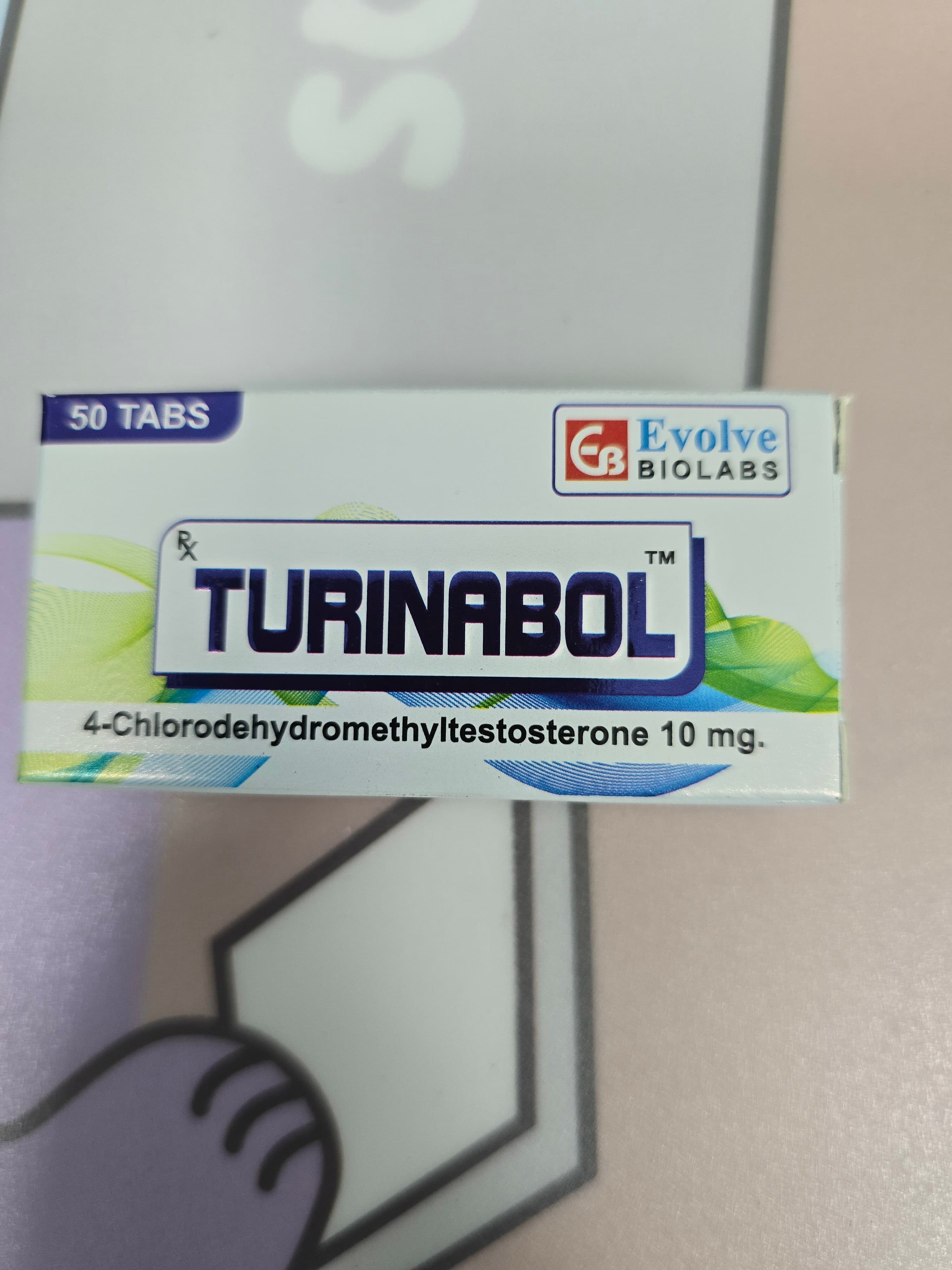 튜리나볼 ( 클로로데하이드로메틸테스토스테론 10mg ) 직구 후기