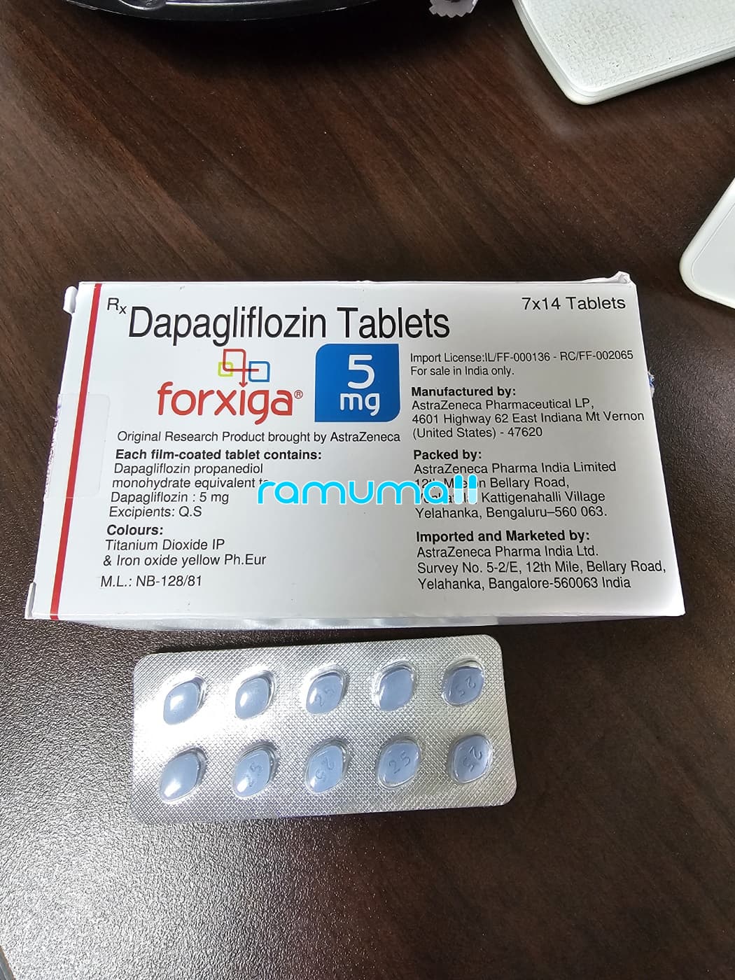 포시가정 5mg (다파글리플로진 Dapagliflozin) 직구 후기