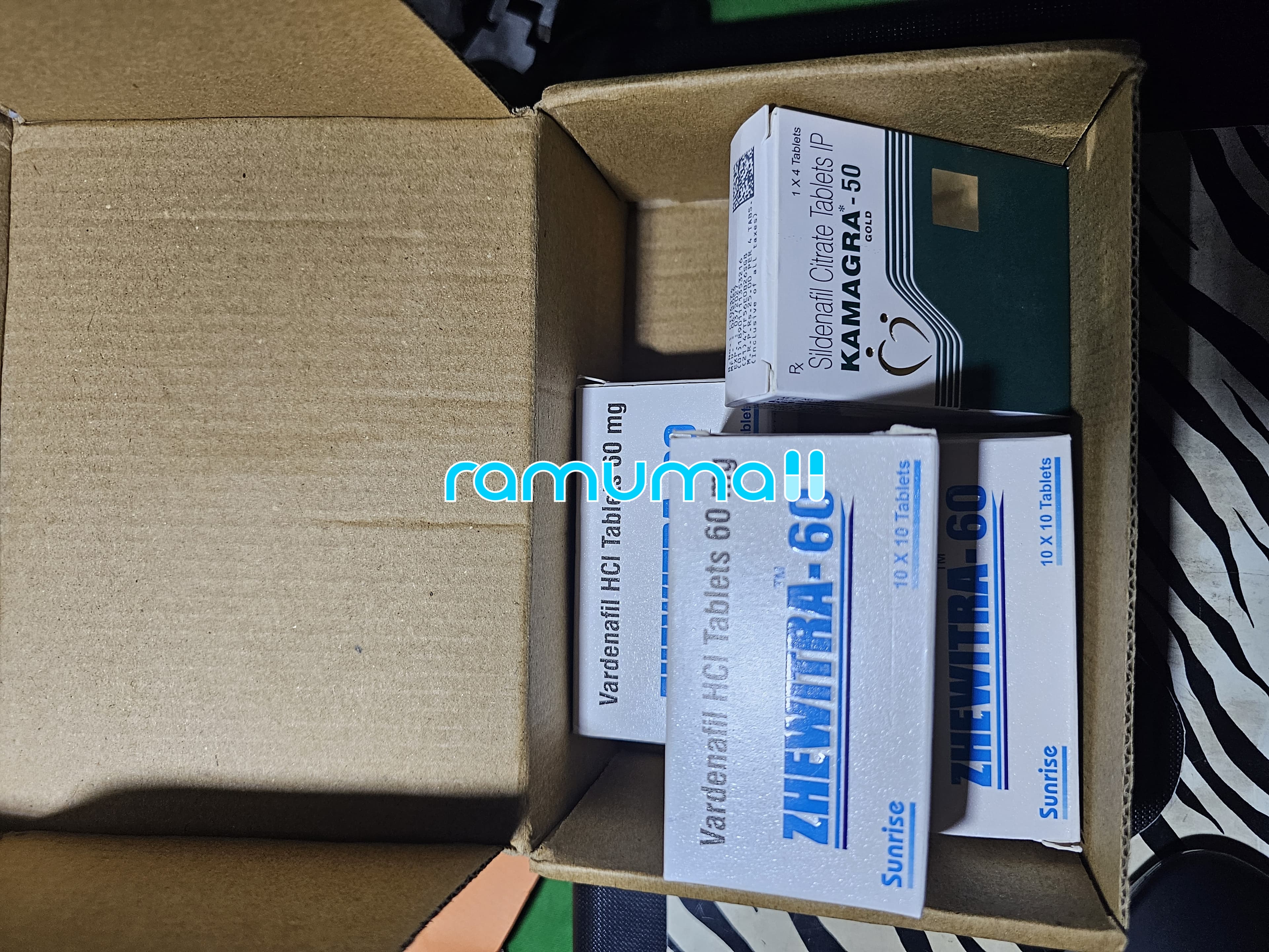 제비트라 60mg (바데나필  Vardenafil 60mg) 직구 후기