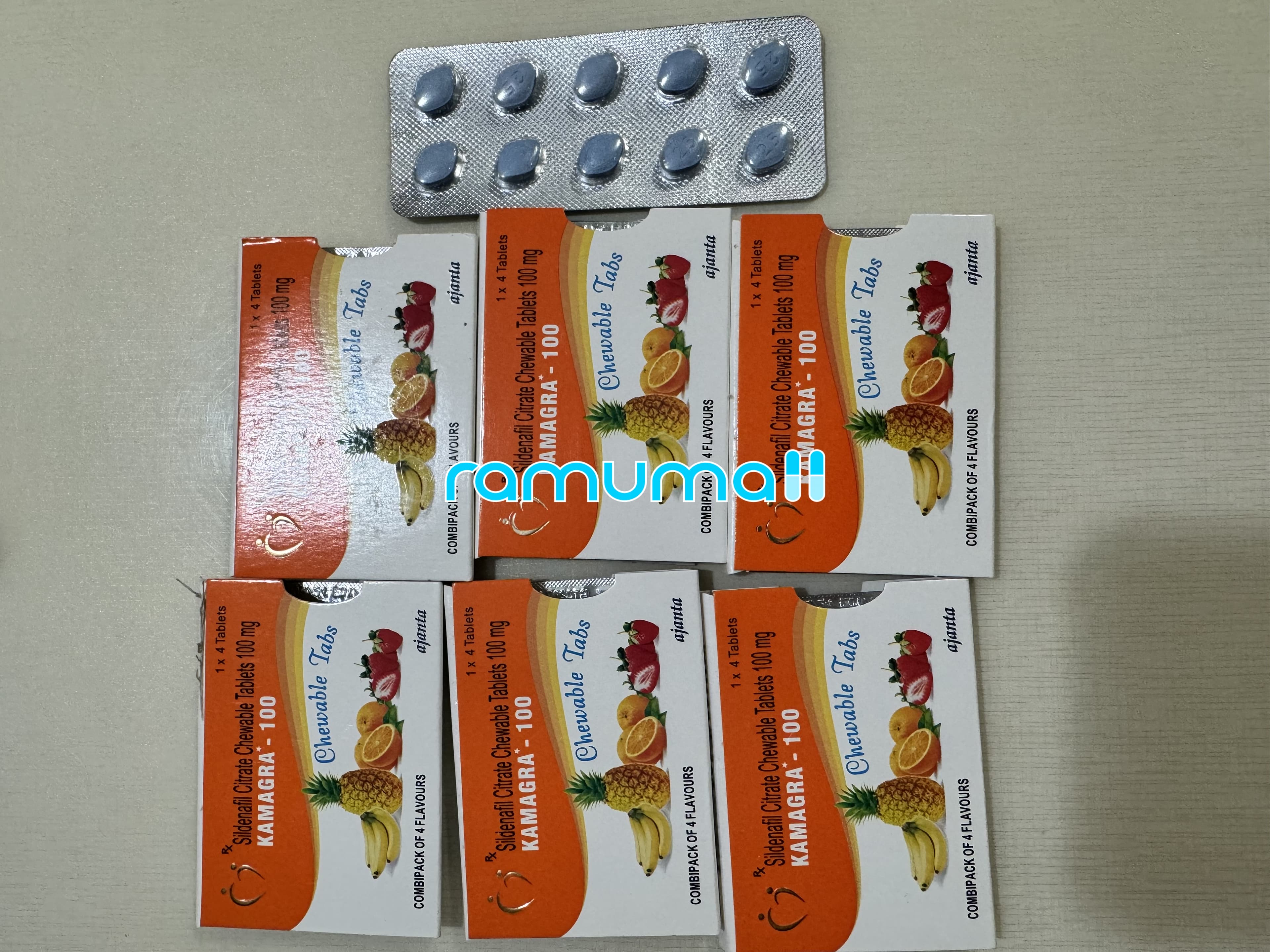 카마그라 츄어블 100mg 직구 후기
