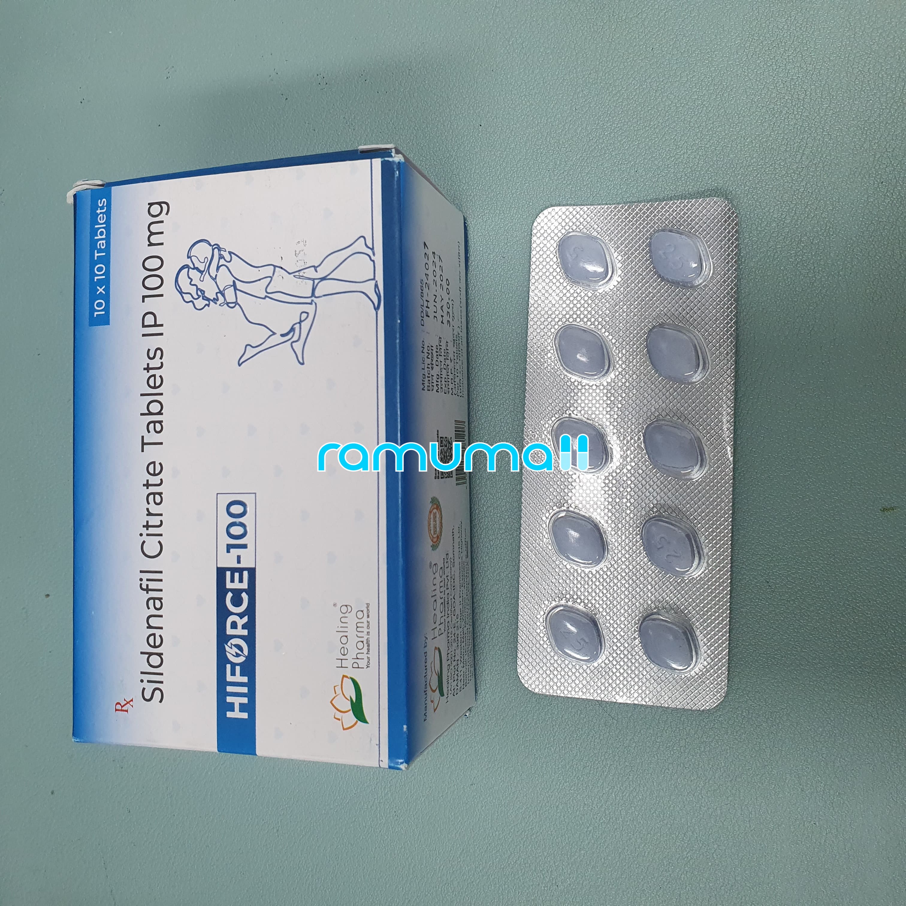 하이포스 - 100mg ( 구연산 실데나필 Sildenafil Citrate 100mg ) 직구 후기
