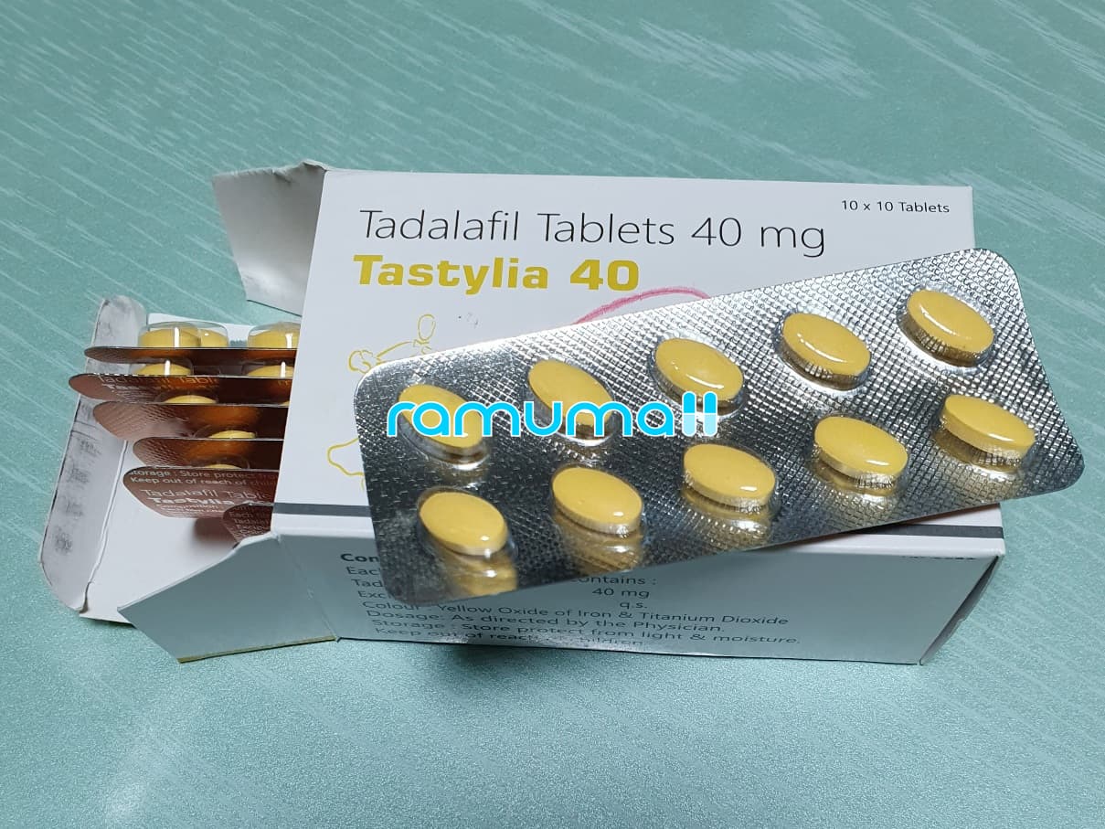 타스틸리아 40mg (타다라필 Tadalafil 40mg) 직구 후기