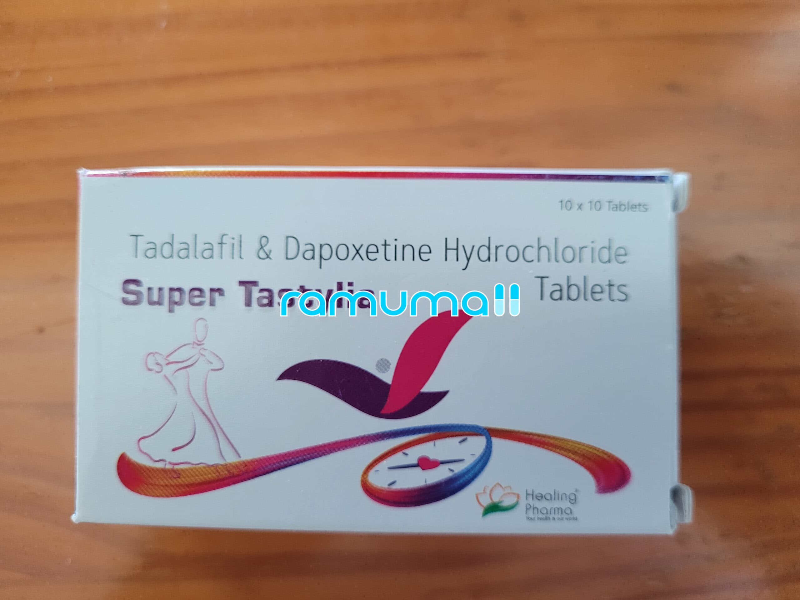 슈퍼타스틸리아 (타다리필 tadalafil 20mg + 다폭세틴 dapoxetine 60mg) 직구 후기