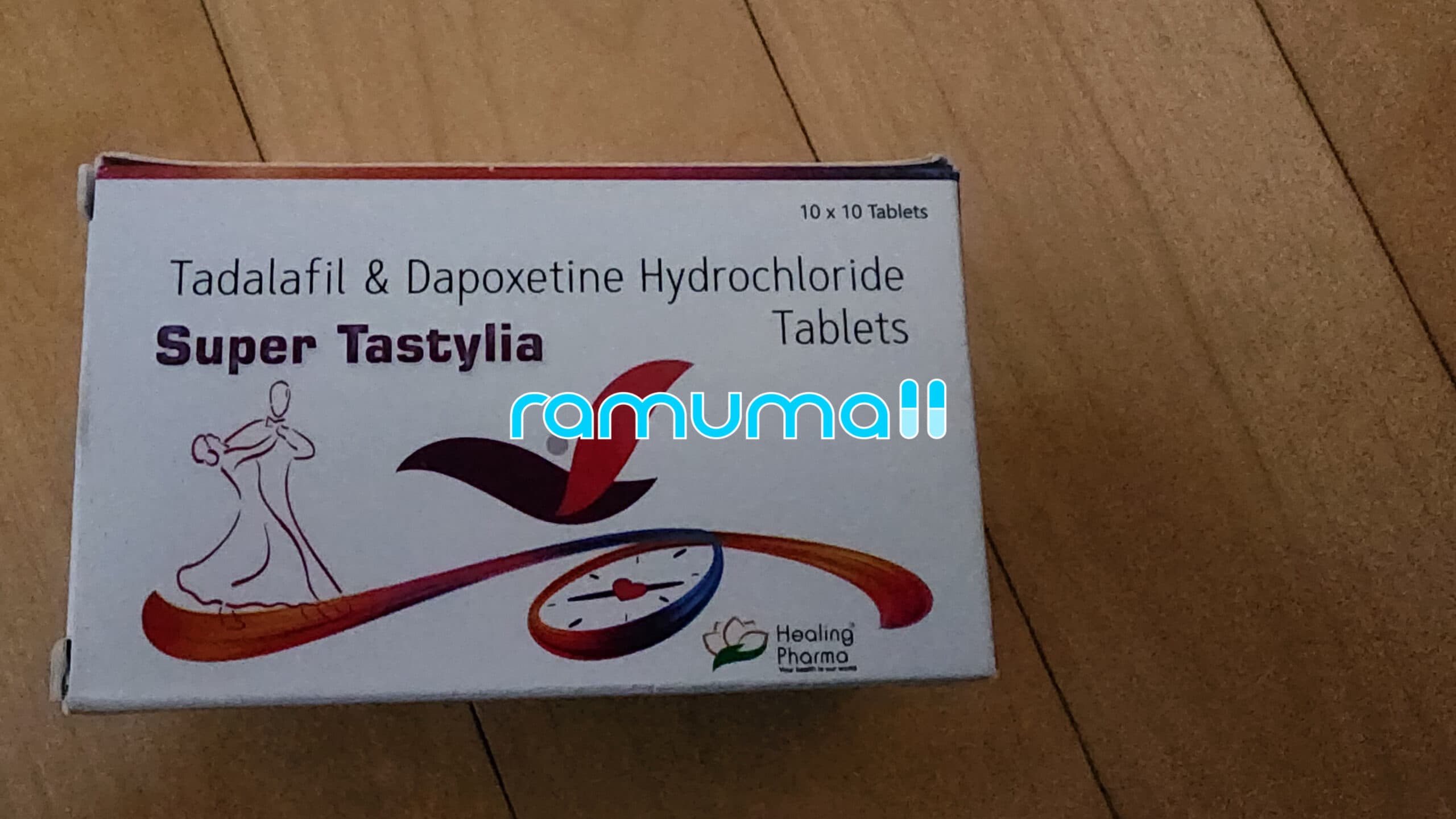 슈퍼타스틸리아 (타다리필 tadalafil 20mg + 다폭세틴 dapoxetine 60mg) 직구 후기
