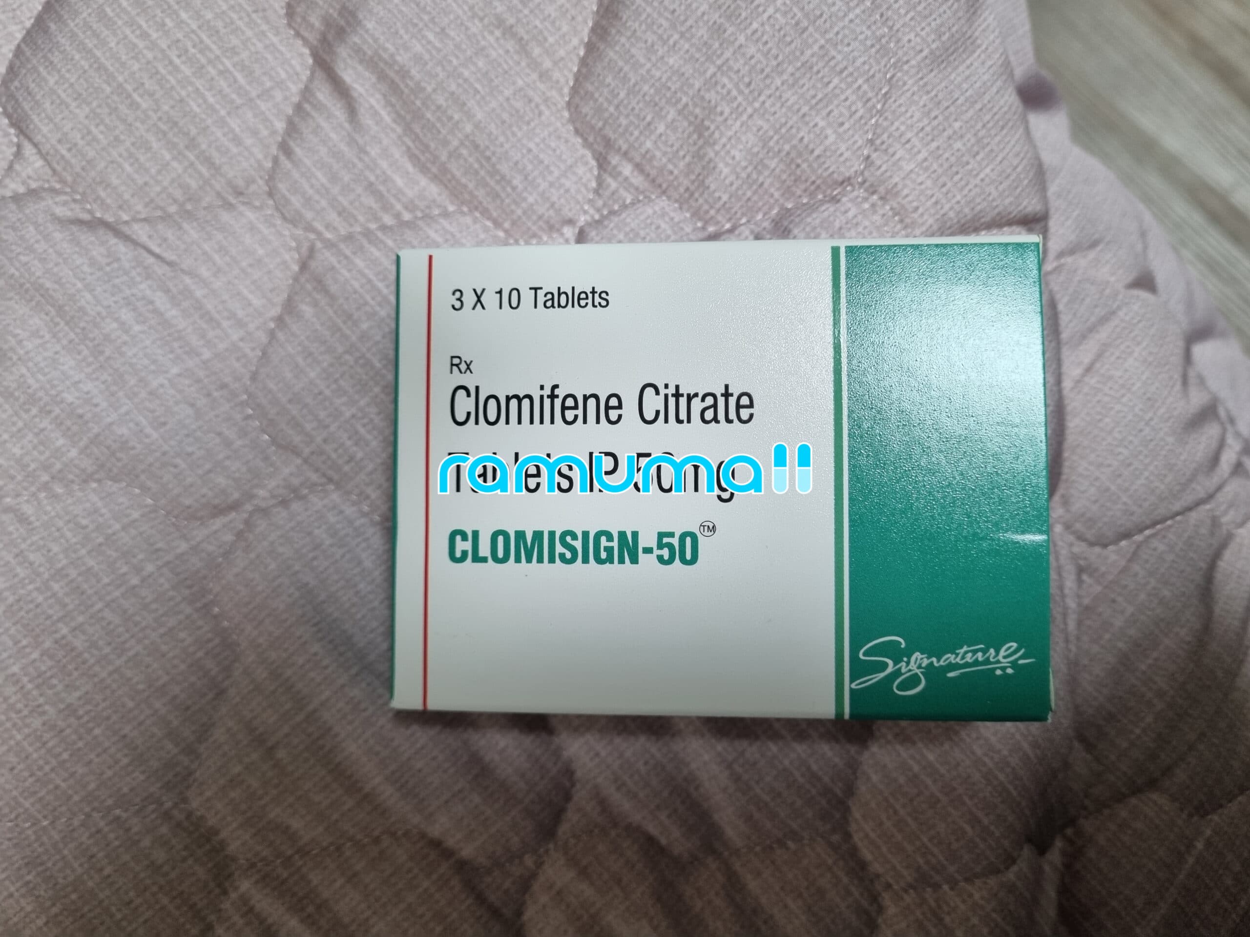 클로미사인 (클로미펜 Clomifene 50mg) 직구 후기