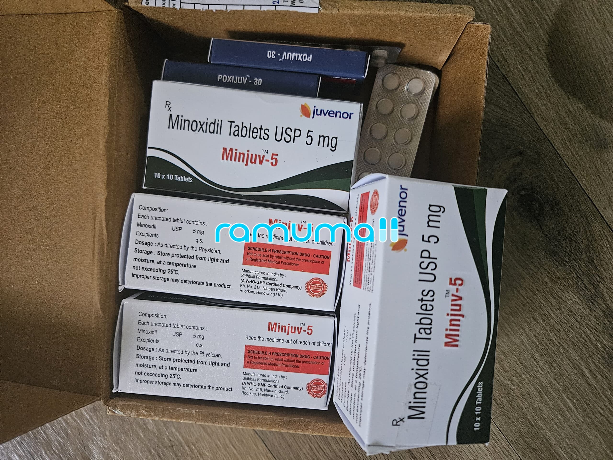 미녹시딜 민주브 5mg 직구 후기
